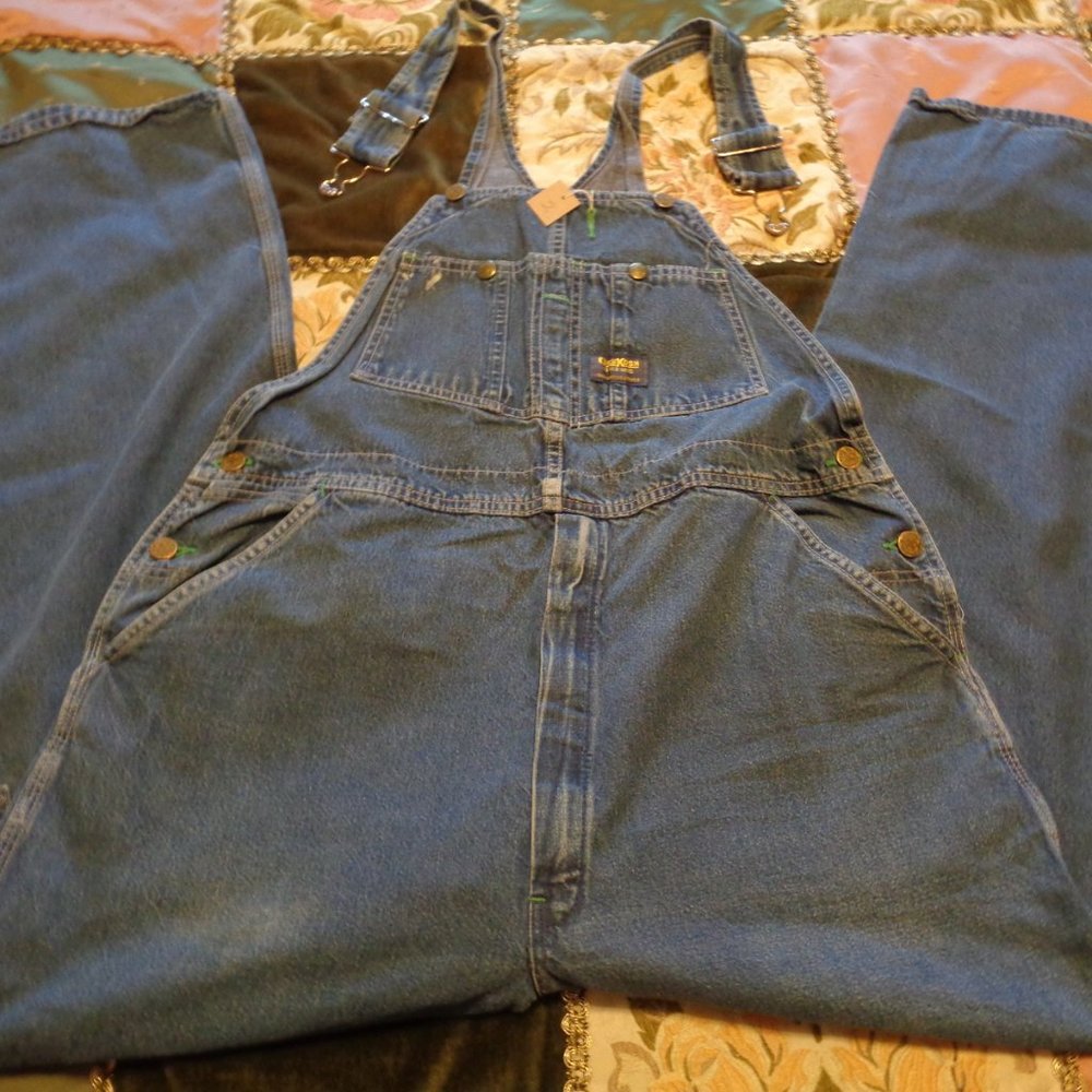 Osh Kosh Mens Vestbak Bib Overalls Pants 38 X 32 - Picture 13 of 13